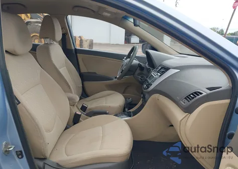 2012 Hyundai Accent Gls from USA, damaged, VIN KMHCU4AE8CU078795